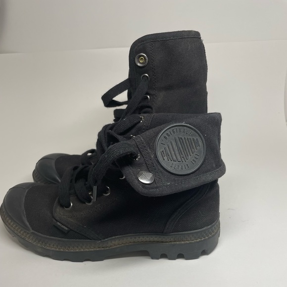 Palladium black high-top sneaker/boot hybrid - Picture 5 of 8